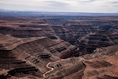 Aerial view of landscape