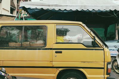 Close-up of motorcycle