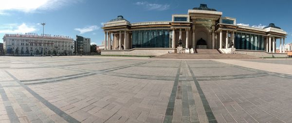 View of historical building against sky