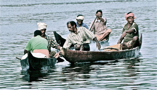 People in water