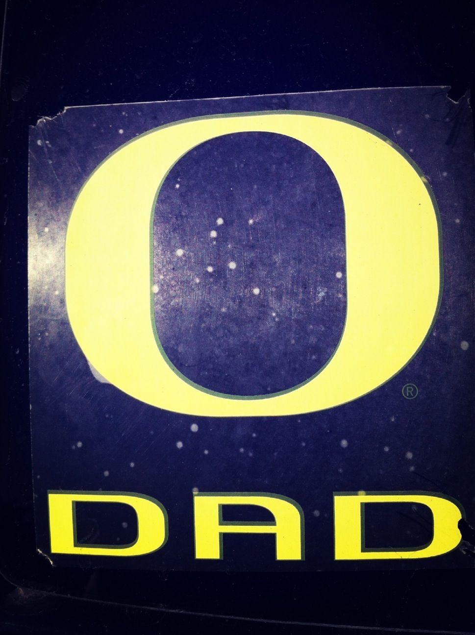 Oregon dad sticker