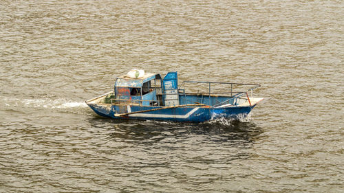 Boats in river