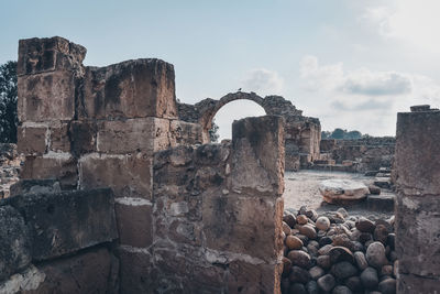 Old ruins against the sky