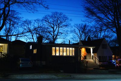 Built structure with trees in background