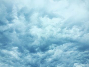 Low angle view of cloudy sky