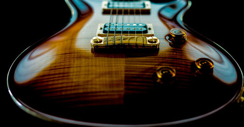 Close-up of guitar