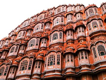 Low angle view of historical building