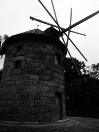 Low angle view of old building