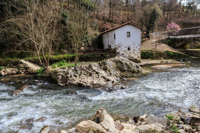 Built structure in water