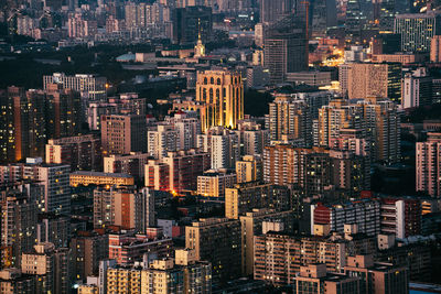 Aerial view of cityscape