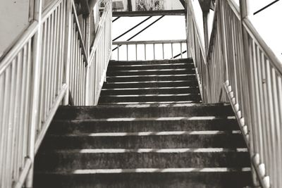 Low angle view of stairs