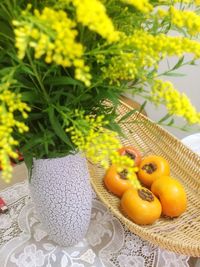 Close-up of yellow flowers