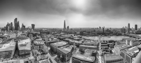 Cityscape against sky