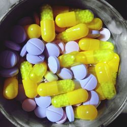 Close-up of multi colored candies