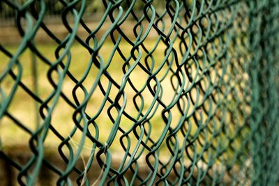 Close-up of chainlink fence