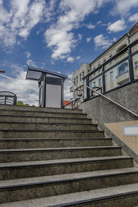 Low angle view of staircase