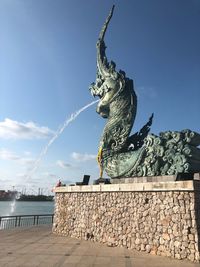 Statue of liberty against sky