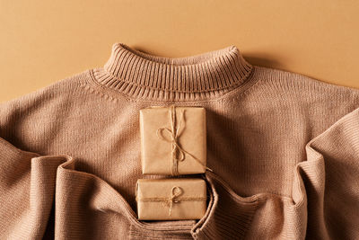 Close-up of shoe on white background