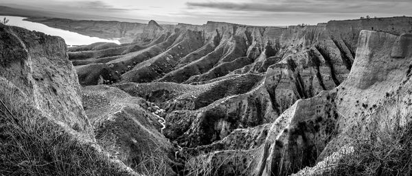 Panoramic view of landscape against sky