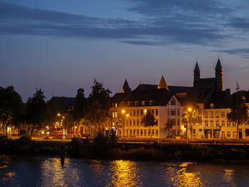 Night time at maastricht