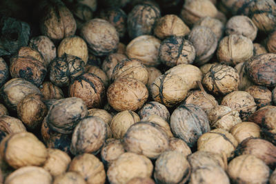 Full frame shot of nuts