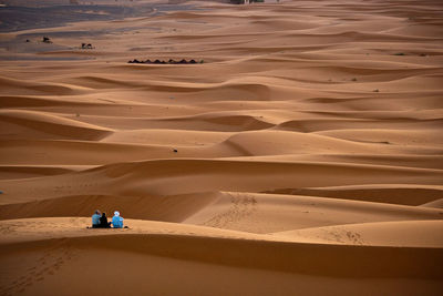 Man in desert