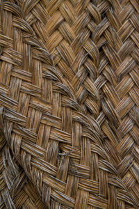 Full frame shot of wicker basket