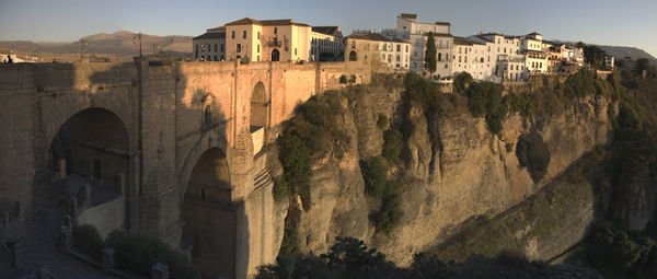 Panoramic view of buildings in city