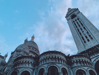 Low angle view of building against sky