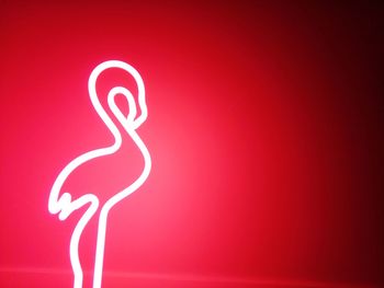 Close-up of a red paint on the wall