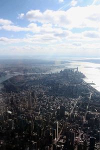 Aerial view of cityscape