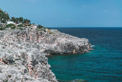 Scenic view of puglia