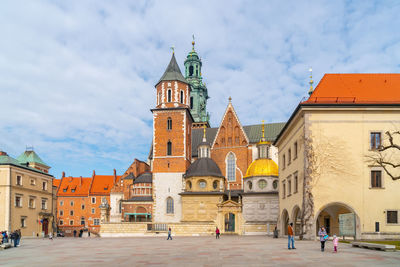 Low angle view of cathedral against sky