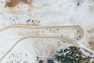 Aerial view of landscape against sky