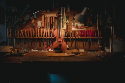 People working on table