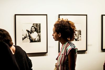 Portrait of young woman