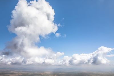 Low angle view of clouds in sky