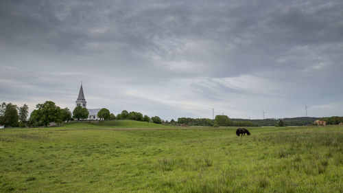 Hede church at fisketorp