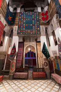 Low angle view of ornate building