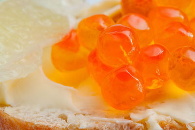 Close-up of orange slices