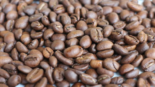 Close-up of coffee beans