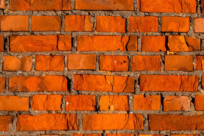 Full frame shot of brick wall