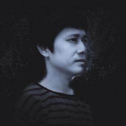 Portrait of young woman