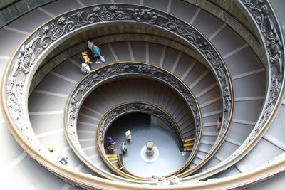 Low angle view of staircase