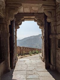 Kumbalgarh fort doorway 