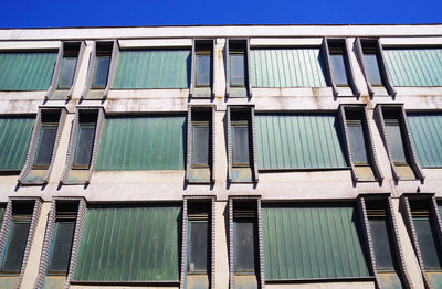 Low angle view of modern building