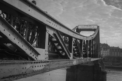 Bridge over water against sky