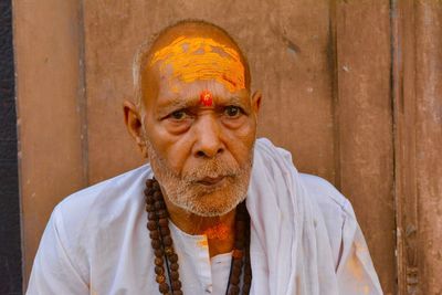 Portrait of mature man