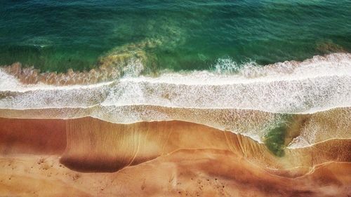 Panoramic view of beach