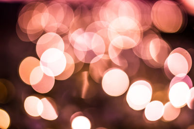 Defocused lights